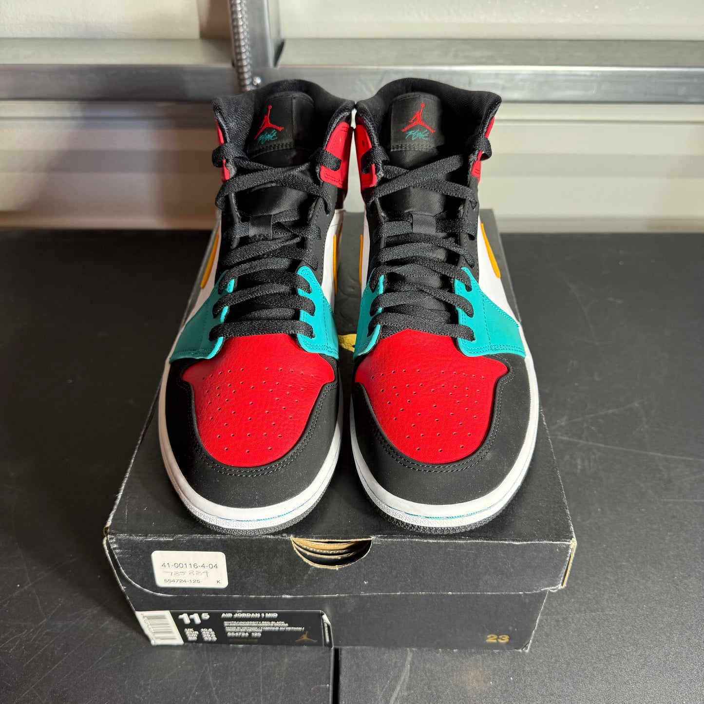 Size 11.5 - AJ 1 Mid Multi-Color