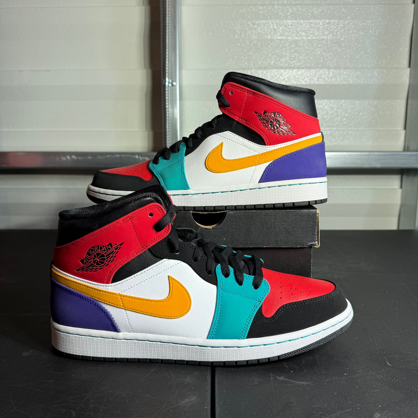 Size 11.5 - AJ 1 Mid Multi-Color