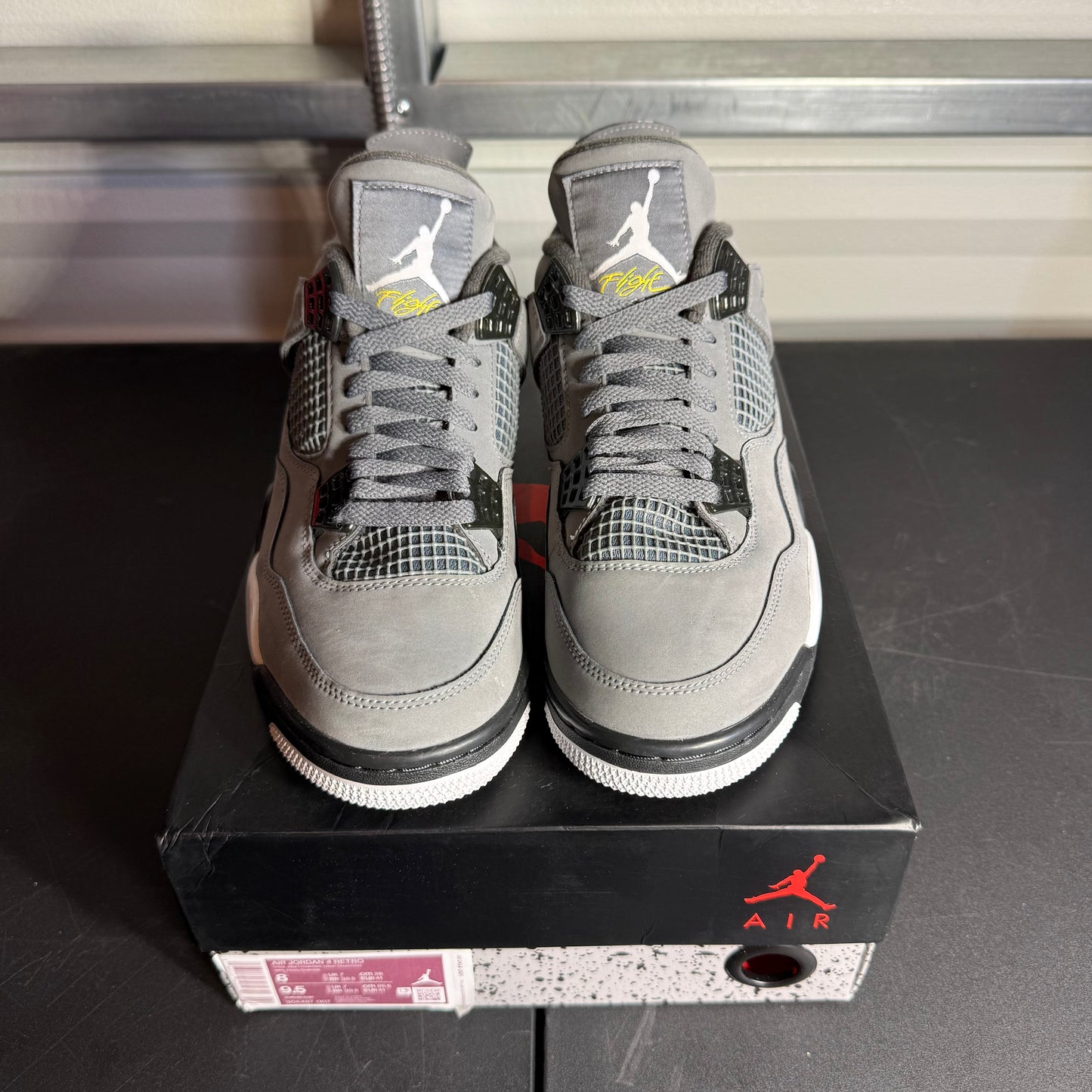 Size 8 - AJ 4 Retro Cool Grey