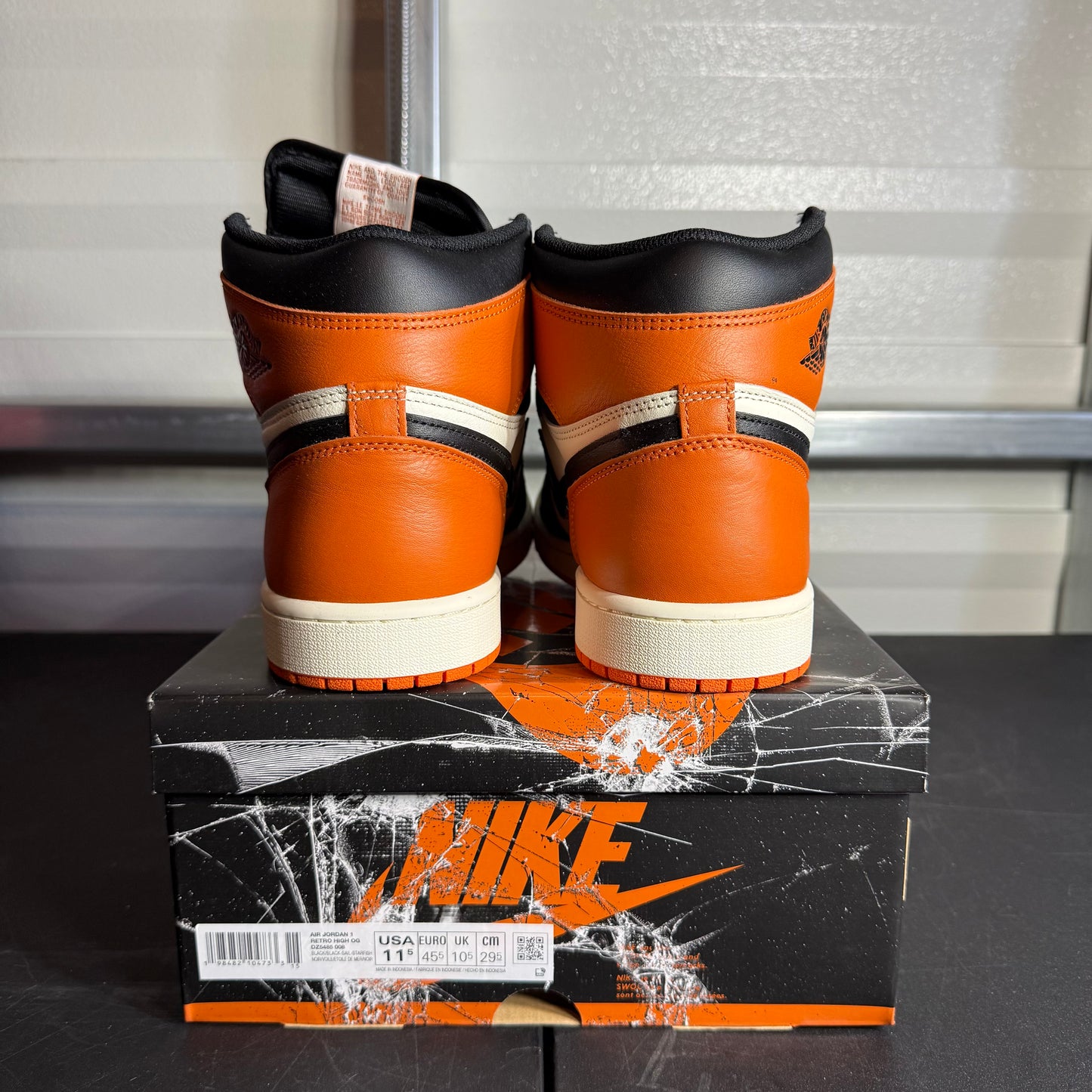 Size 11.5 - AJ 1 Retro High Shattered Blackboard