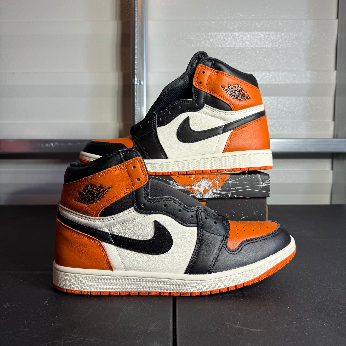 Size 11.5 - AJ 1 Retro High Shattered Blackboard
