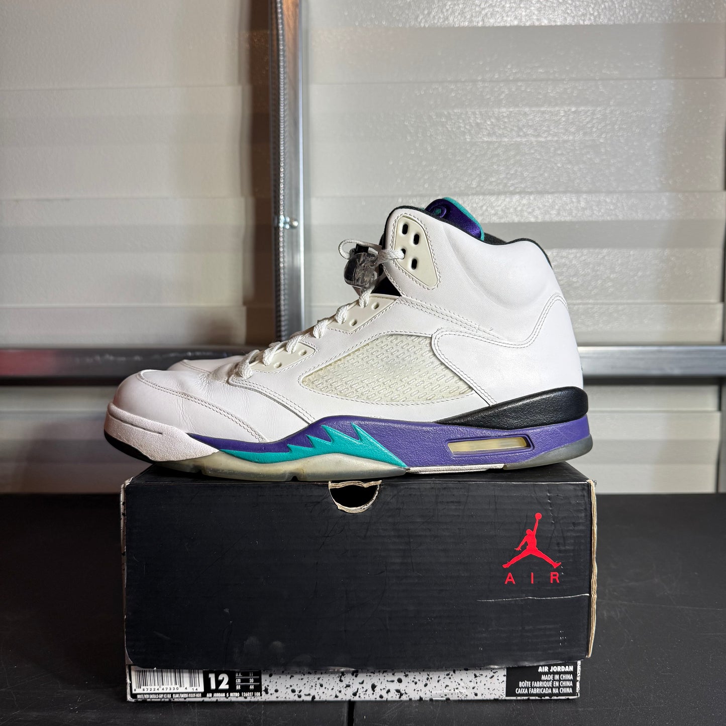 Size 12 - AJ 5 Retro Grape