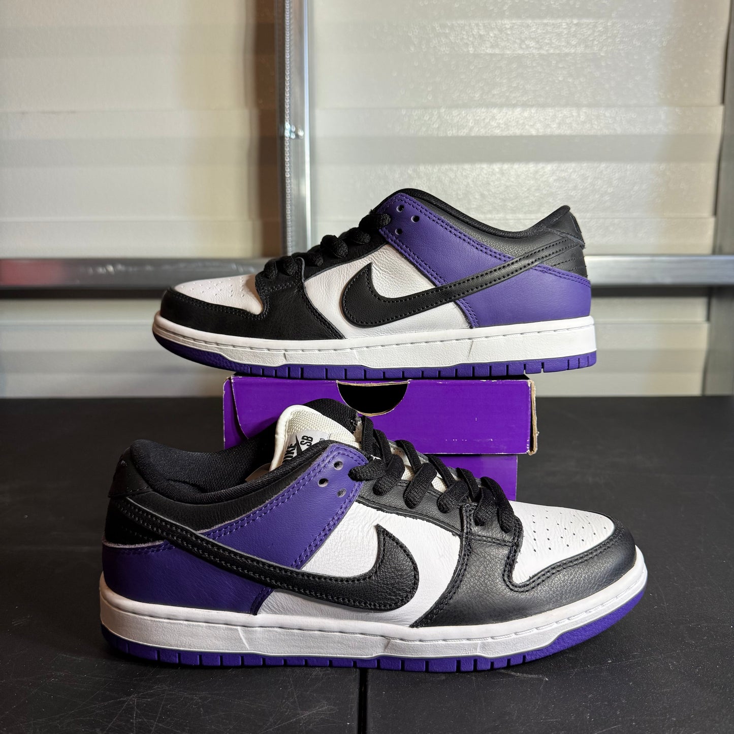 Size 7.5 - SB Dunk Low Pro Court Purple