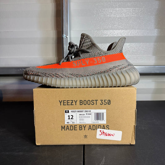 Size 12 - YZY Boost 350 V2 Beluga Reflective