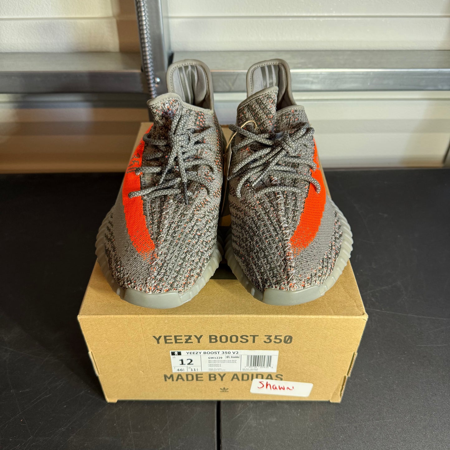 Size 12 - YZY Boost 350 V2 Beluga Reflective