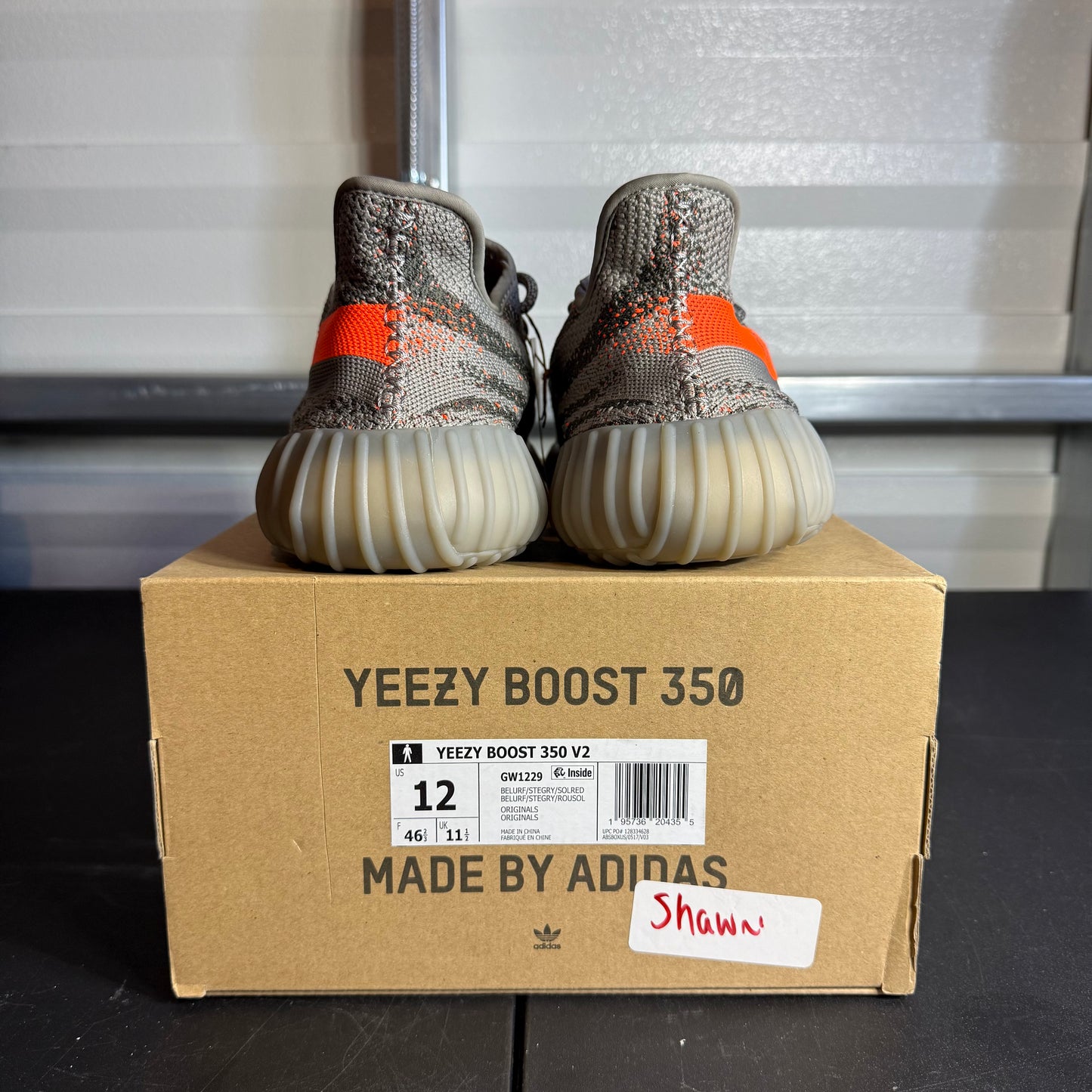 Size 12 - YZY Boost 350 V2 Beluga Reflective