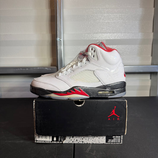 Size 8 - AJ 5 Retro Fire Red