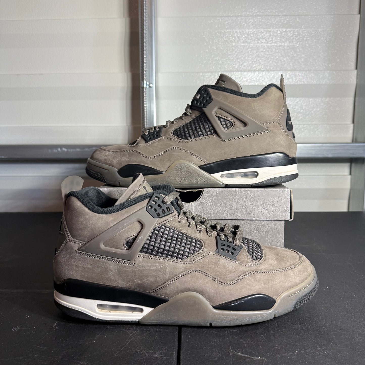 Size 13 - AJ 4 Retro Cave Stone
