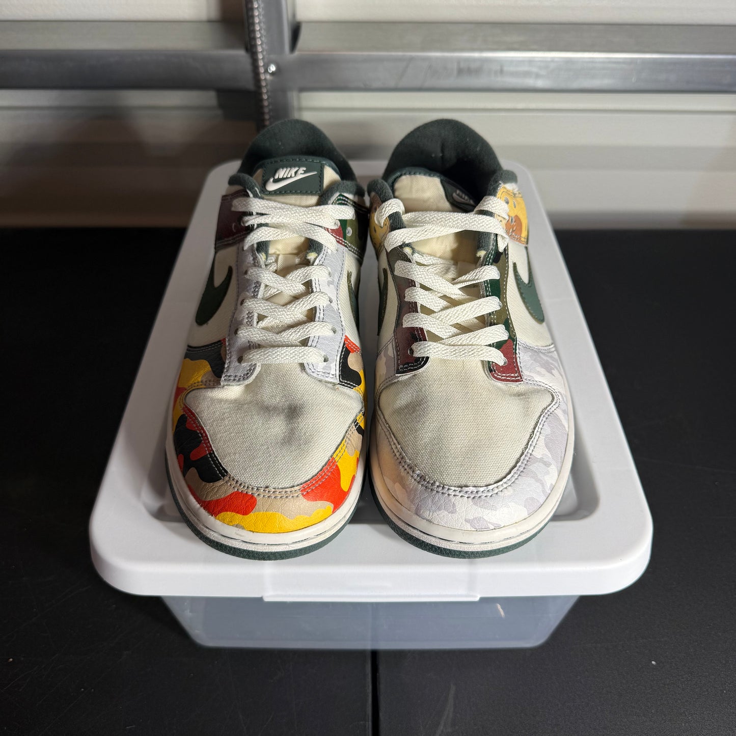 Size 10.5 - Dunk Low Sail Multi-Camo
