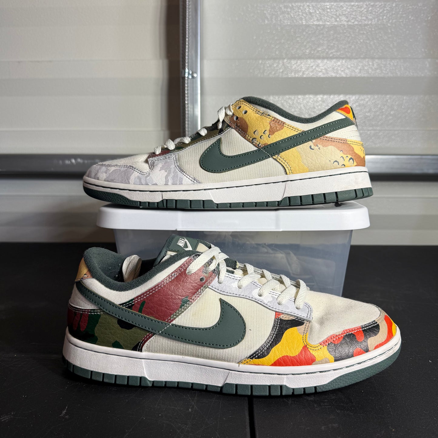 Size 10.5 - Dunk Low Sail Multi-Camo