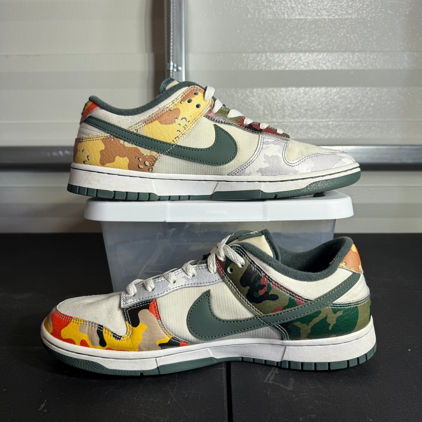 Size 10.5 - Dunk Low Sail Multi-Camo
