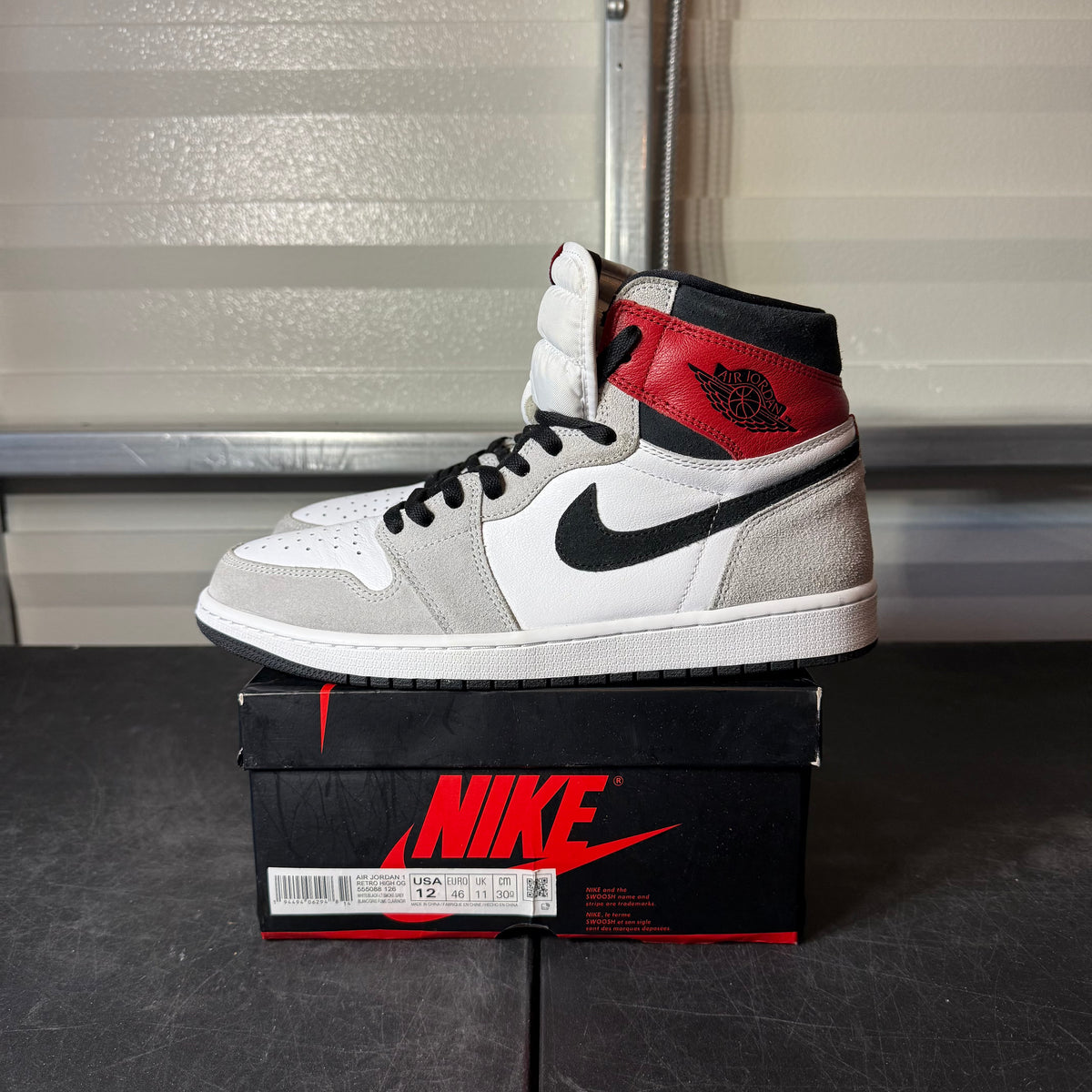 Size 12 - AJ 1 Smoke Grey