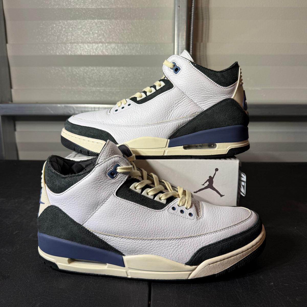Size 12 - AJ 3 A Ma Maniere Diffused Blue