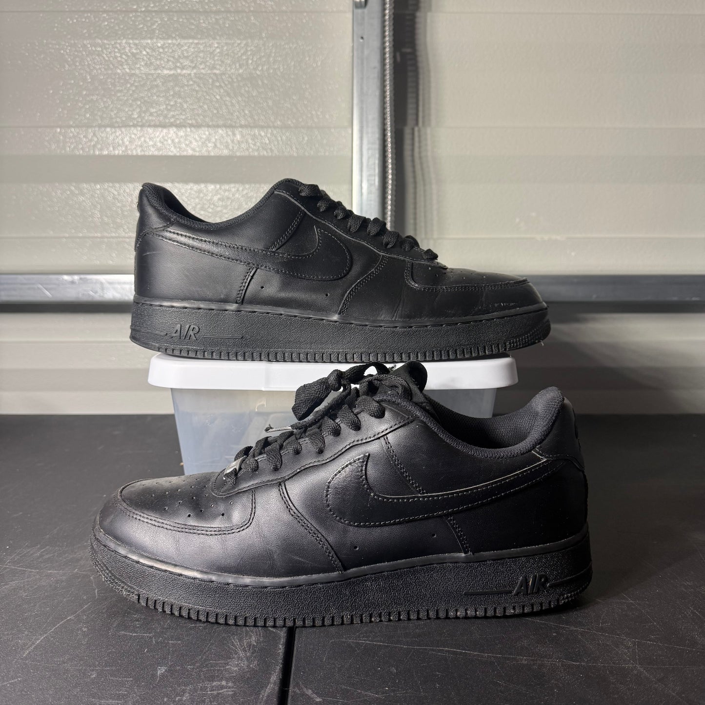 Size 13 - AF 1 '07 Triple Black