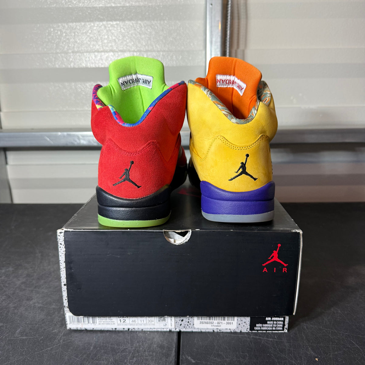 Size 12 - AJ 5 What The