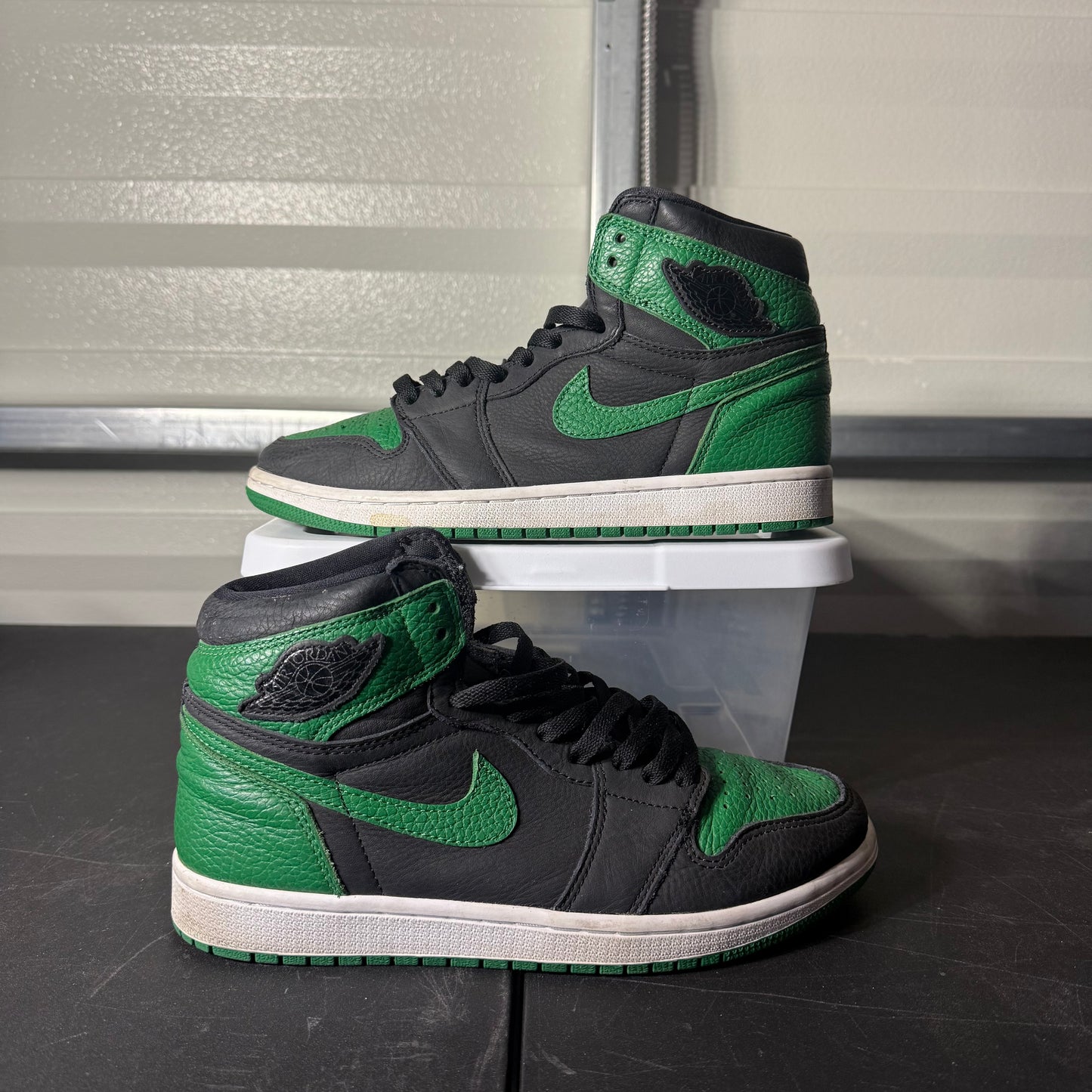 Size 8 - AJ 1 Retro High Pine Green 2.0
