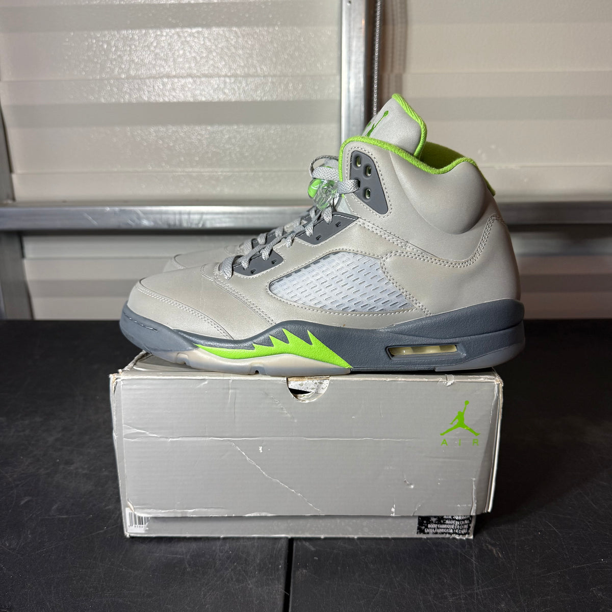 Size 12 - AJ 5 Green Bean