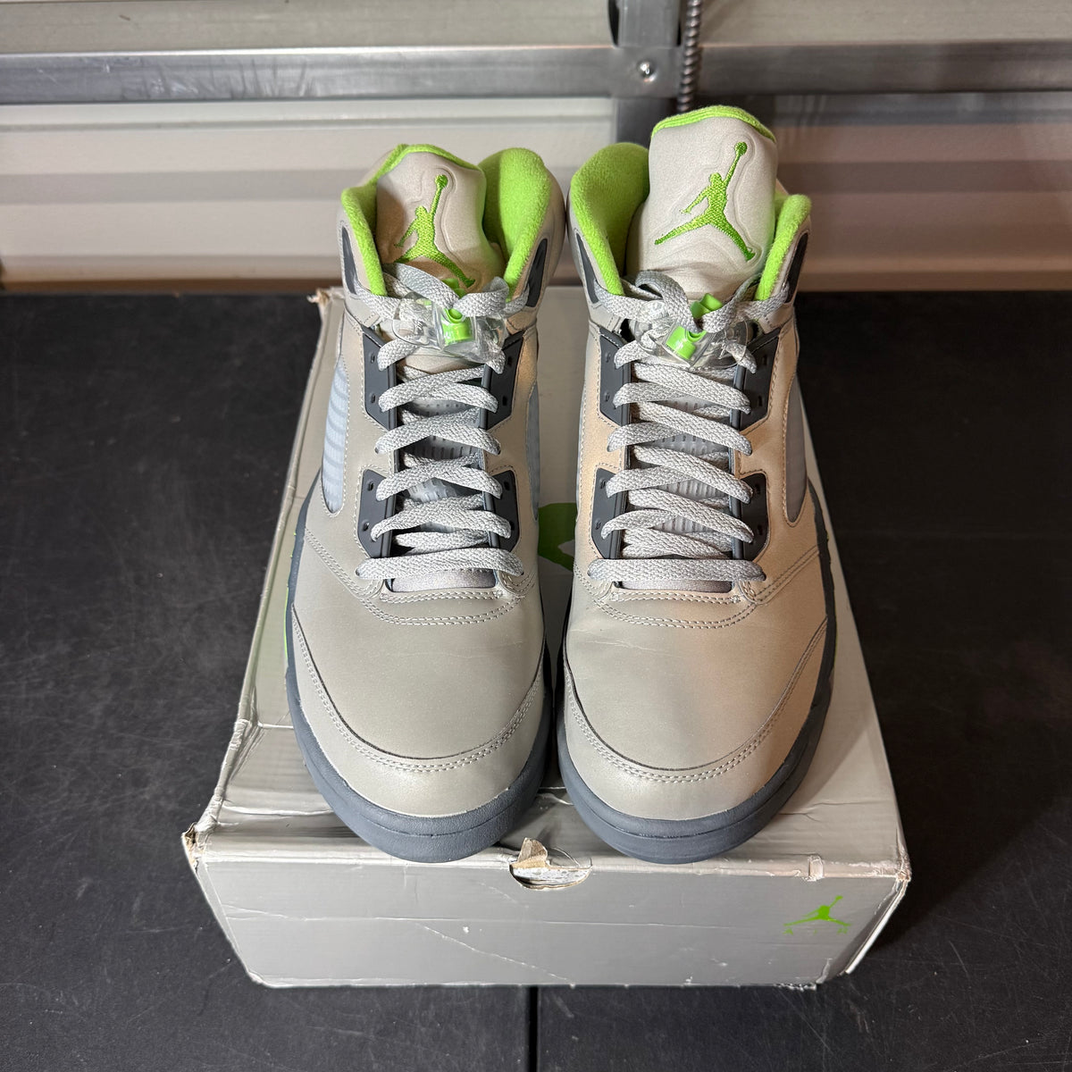 Size 12 - AJ 5 Green Bean