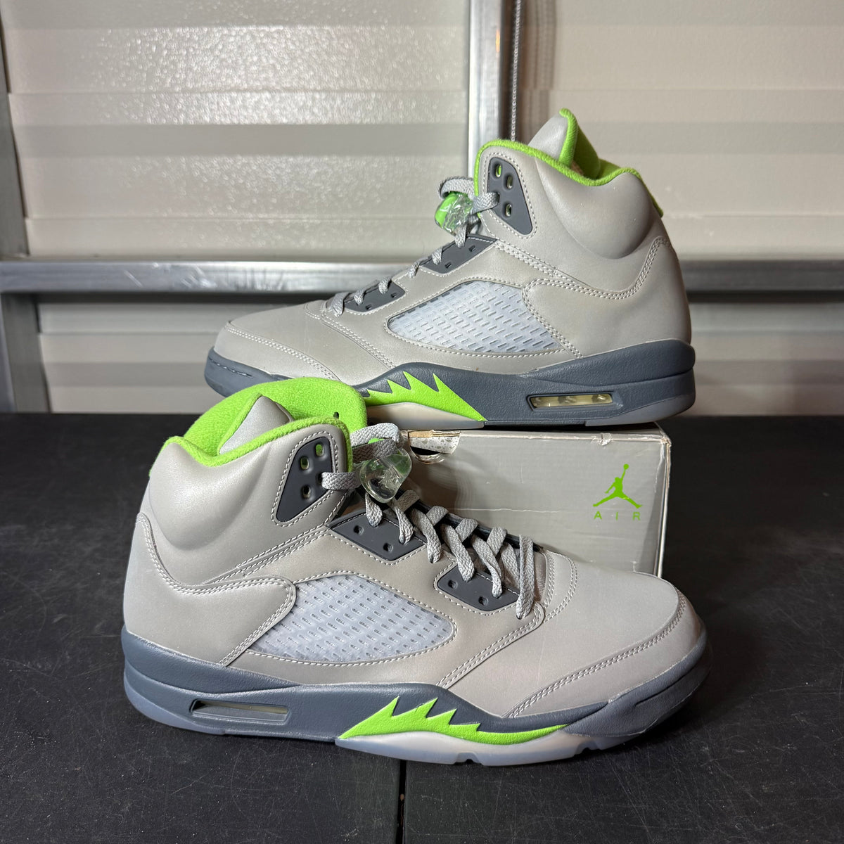 Size 12 - AJ 5 Green Bean