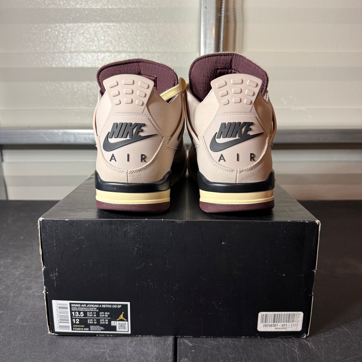 Size 12 - AJ 4 A Ma Maniere x While you were sleeping