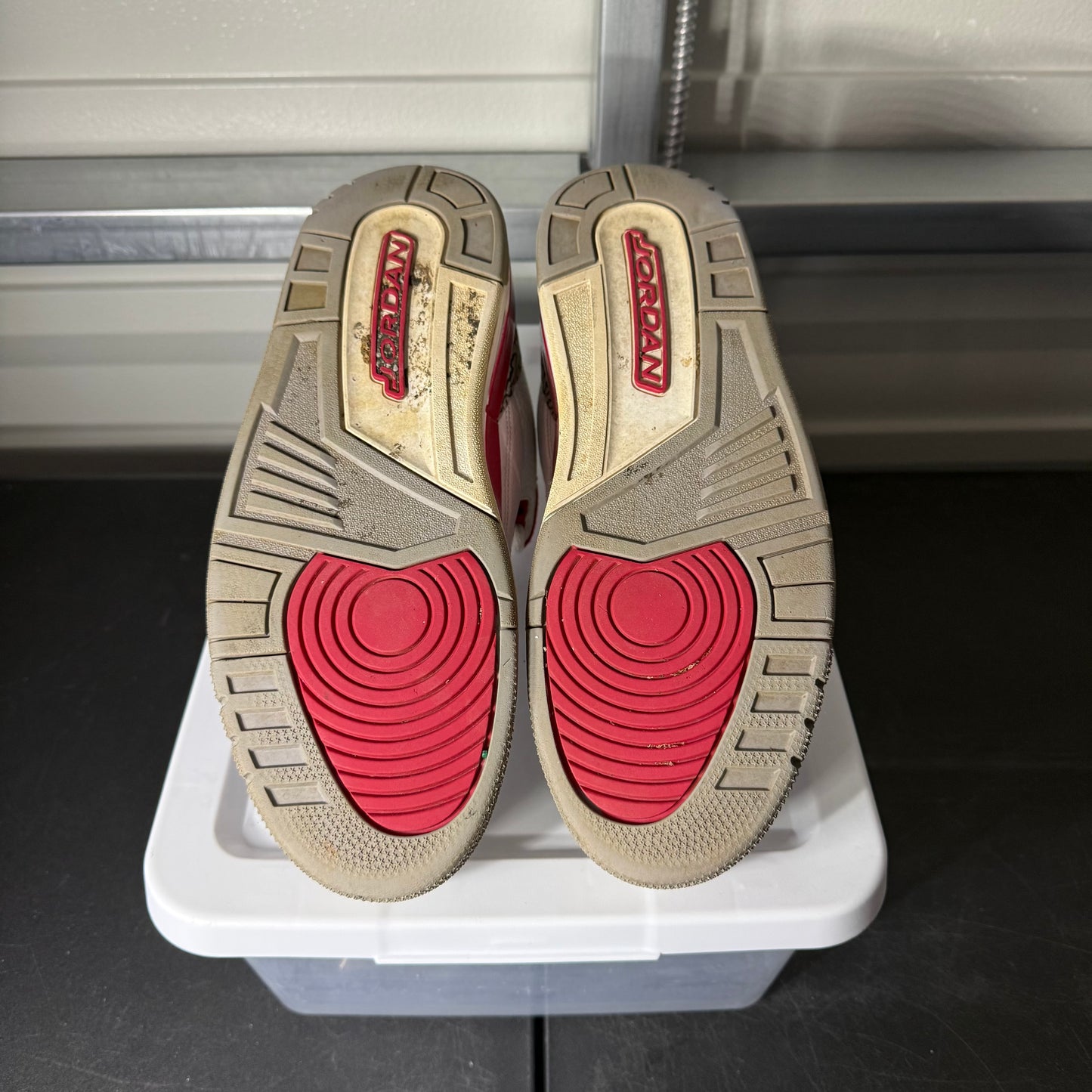 Size 10 - AJ 3 Retro Cardinal Red