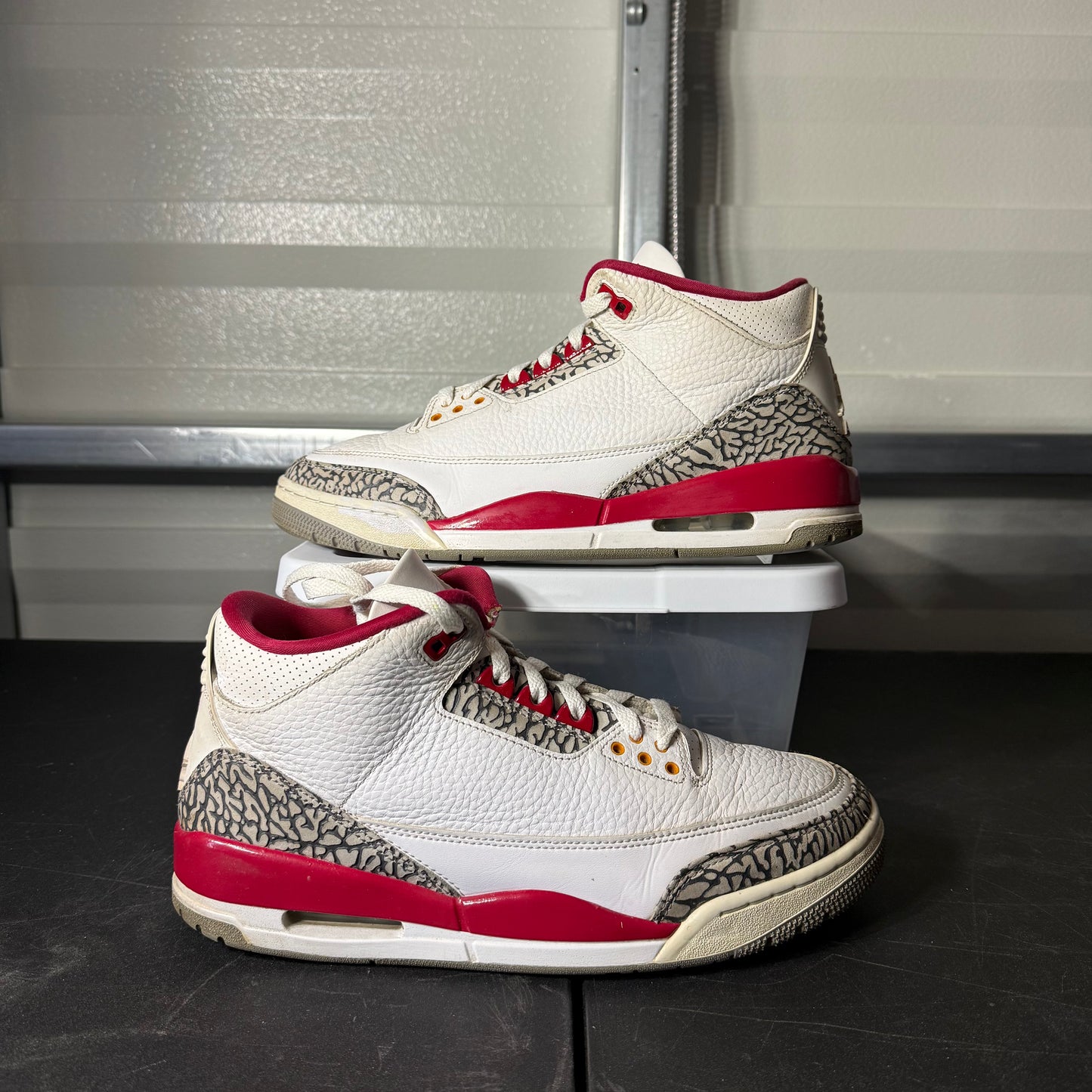 Size 10 - AJ 3 Retro Cardinal Red