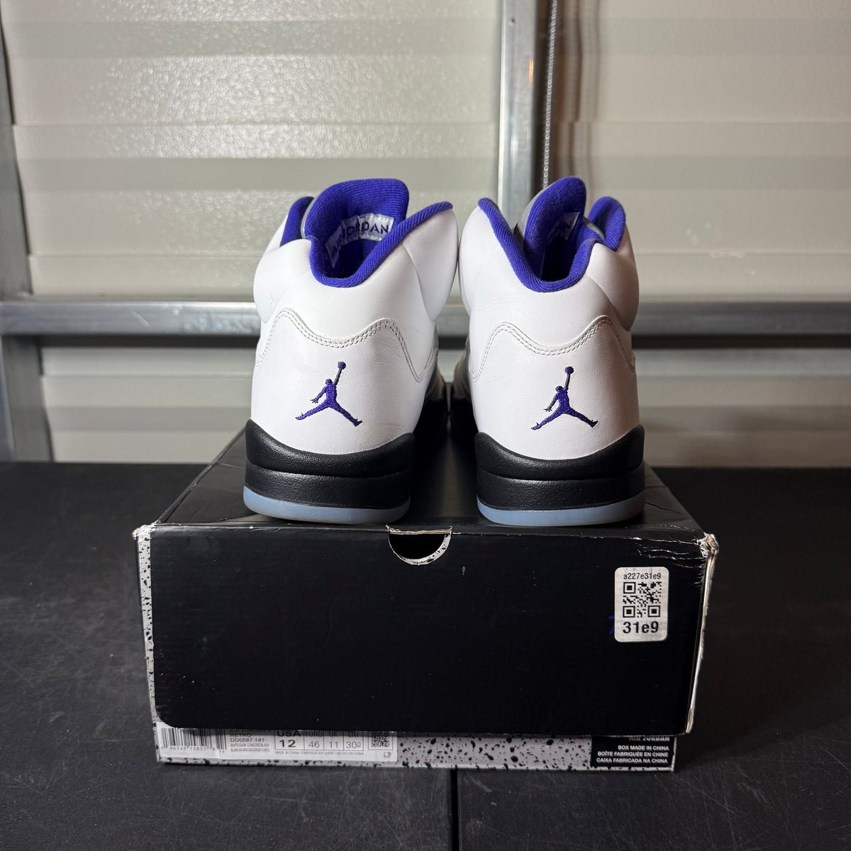 Size 12 - AJ 5 Dark Concord