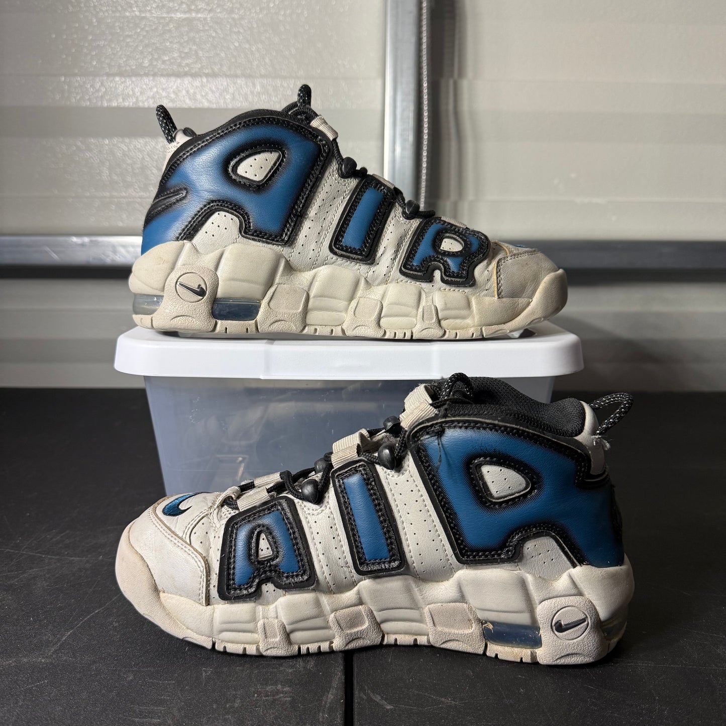 Size 5.5Y - Air More Uptempo Industrial Blue