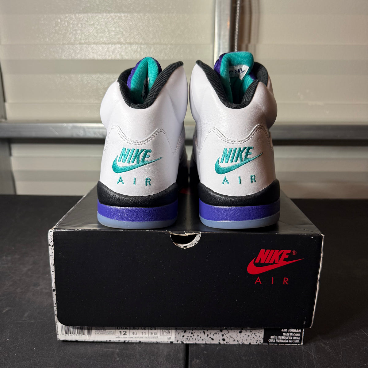 Size 12 - AJ 5 Grape