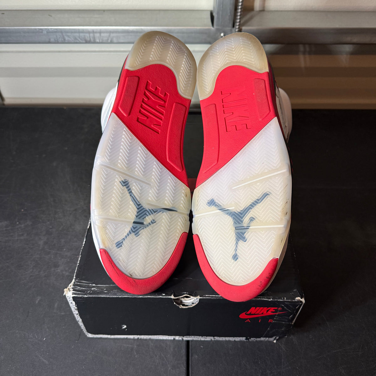 Size 12 - AJ 5 Fire Red