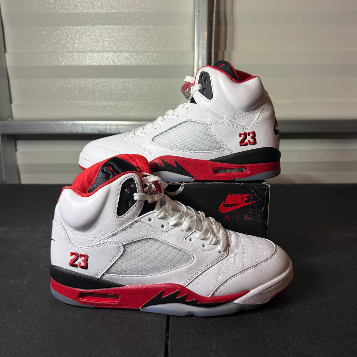 Size 12 - AJ 5 Fire Red
