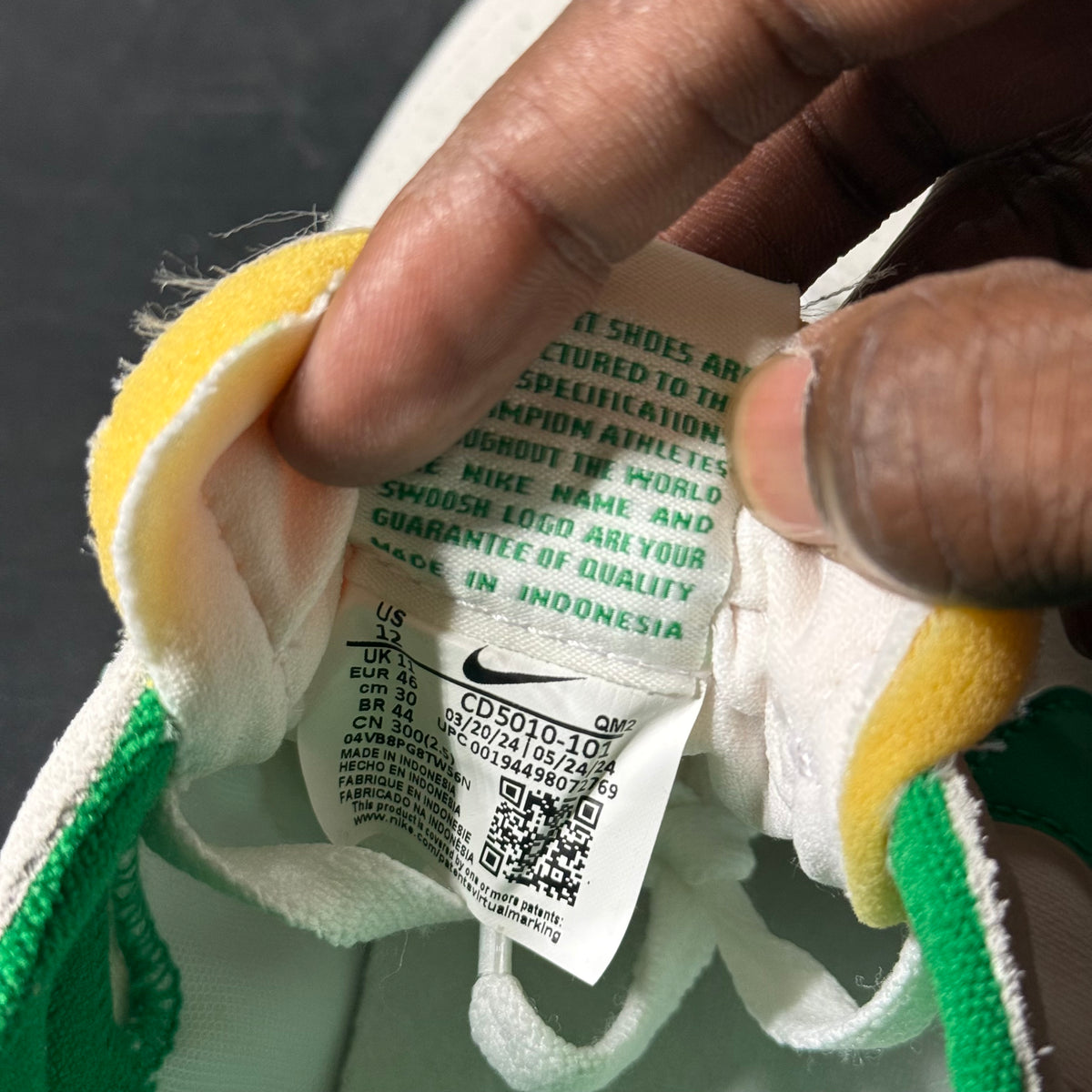 Size 12 - SB Heritage Vulc Lucky Green