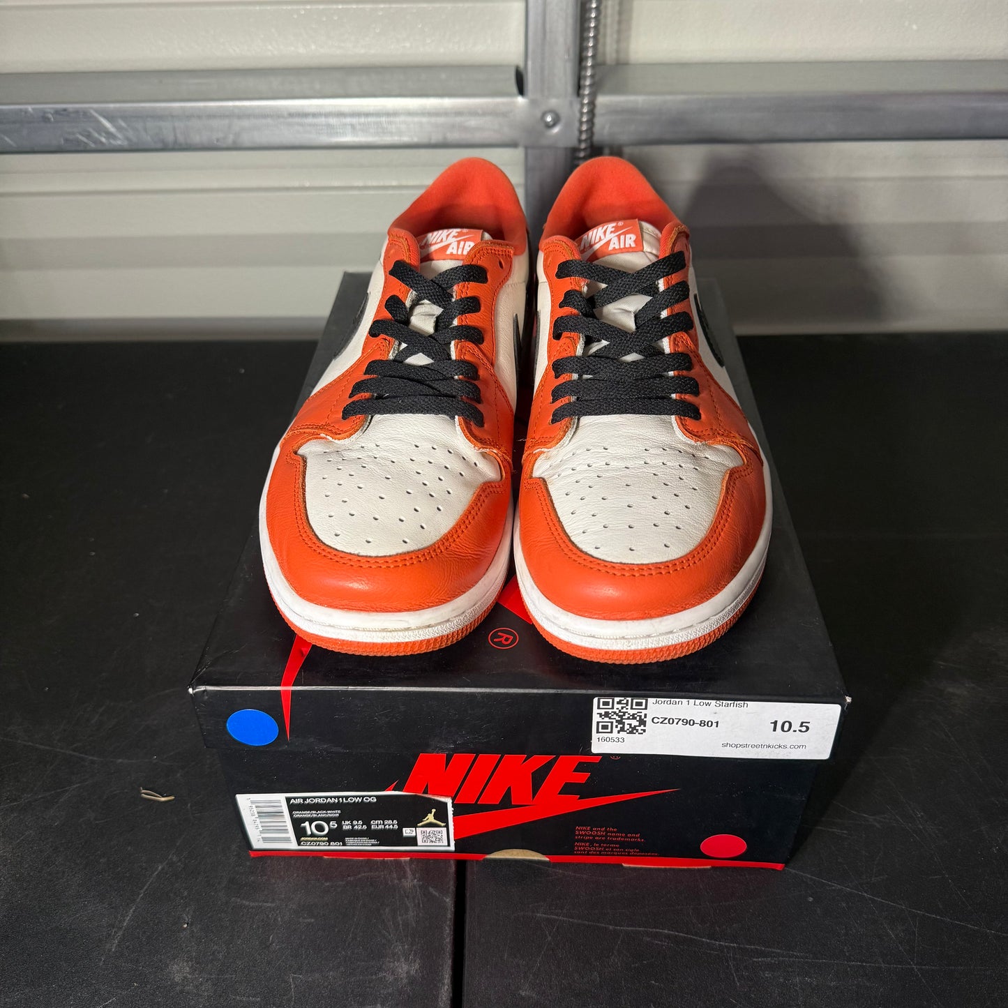 Size 10.5 - AJ 1 Low Starfish