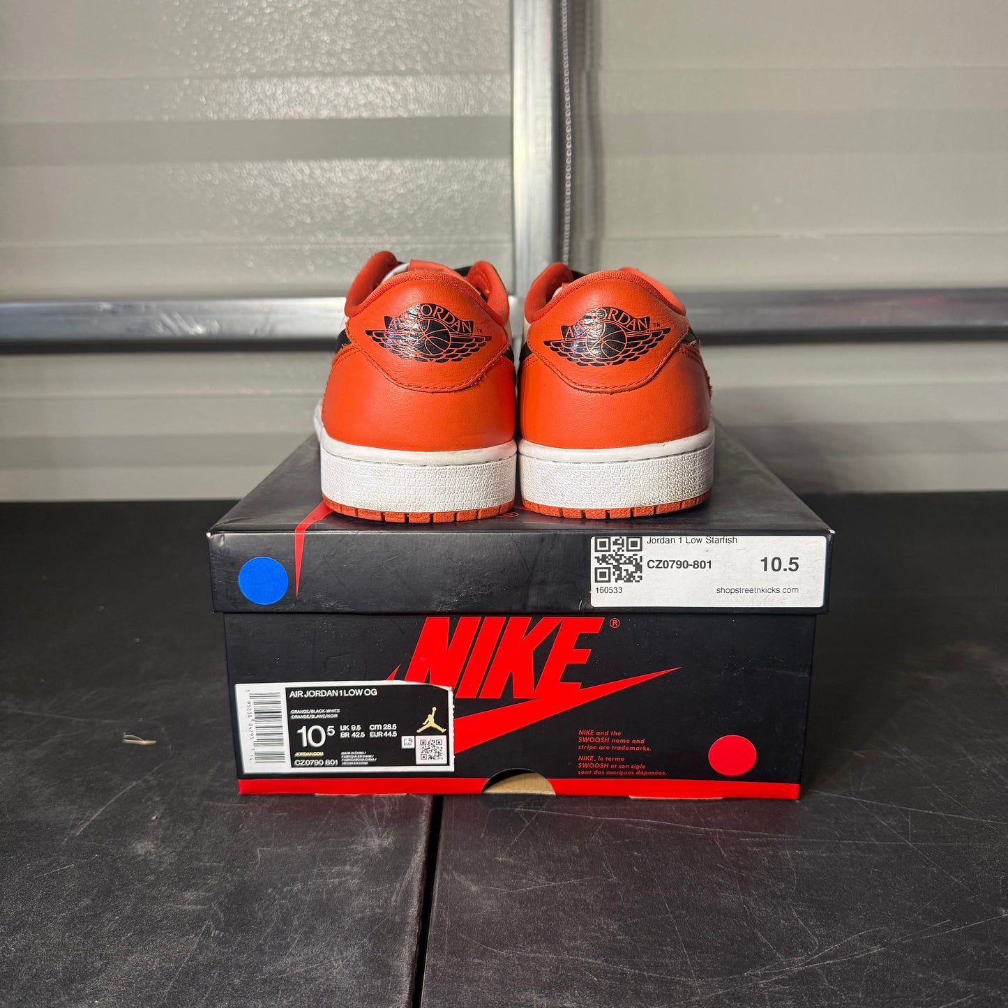 Size 10.5 - AJ 1 Low Starfish