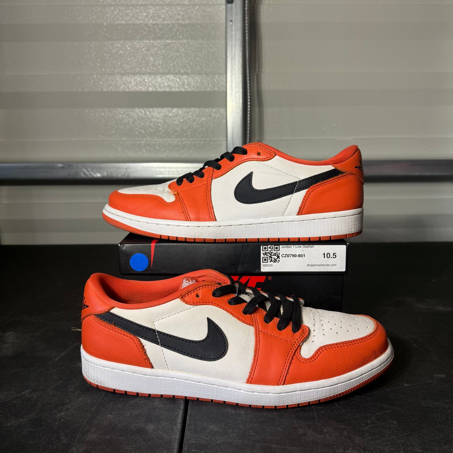 Size 10.5 - AJ 1 Low Starfish