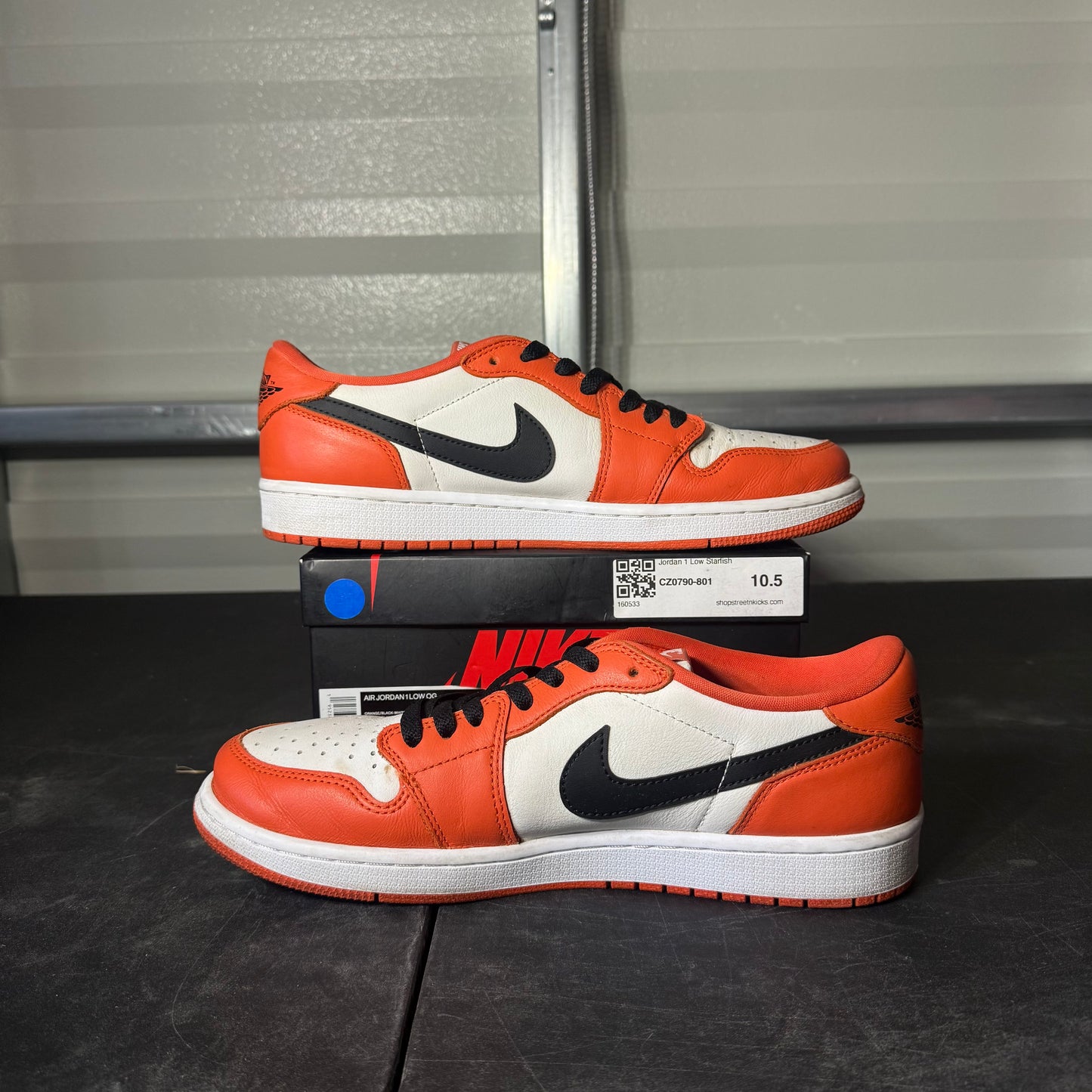 Size 10.5 - AJ 1 Low Starfish