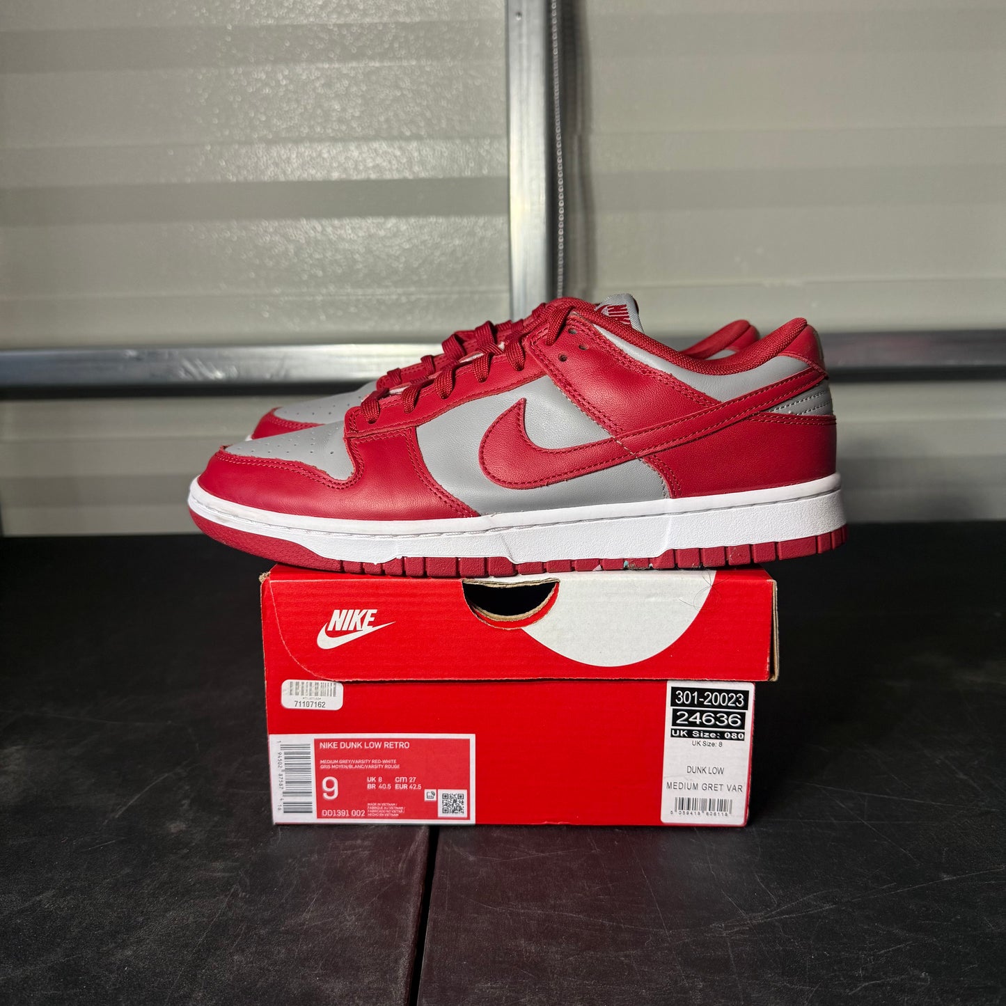 Size 9 - Dunk Low Retro UNLV