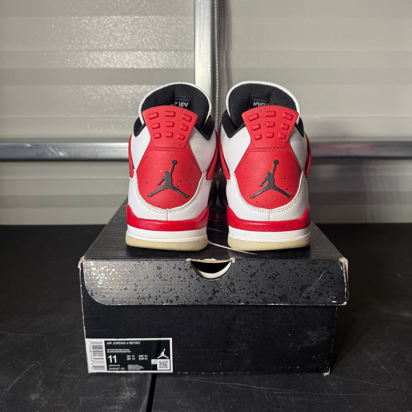 Size 11 - AJ 4 Retro Red Cement