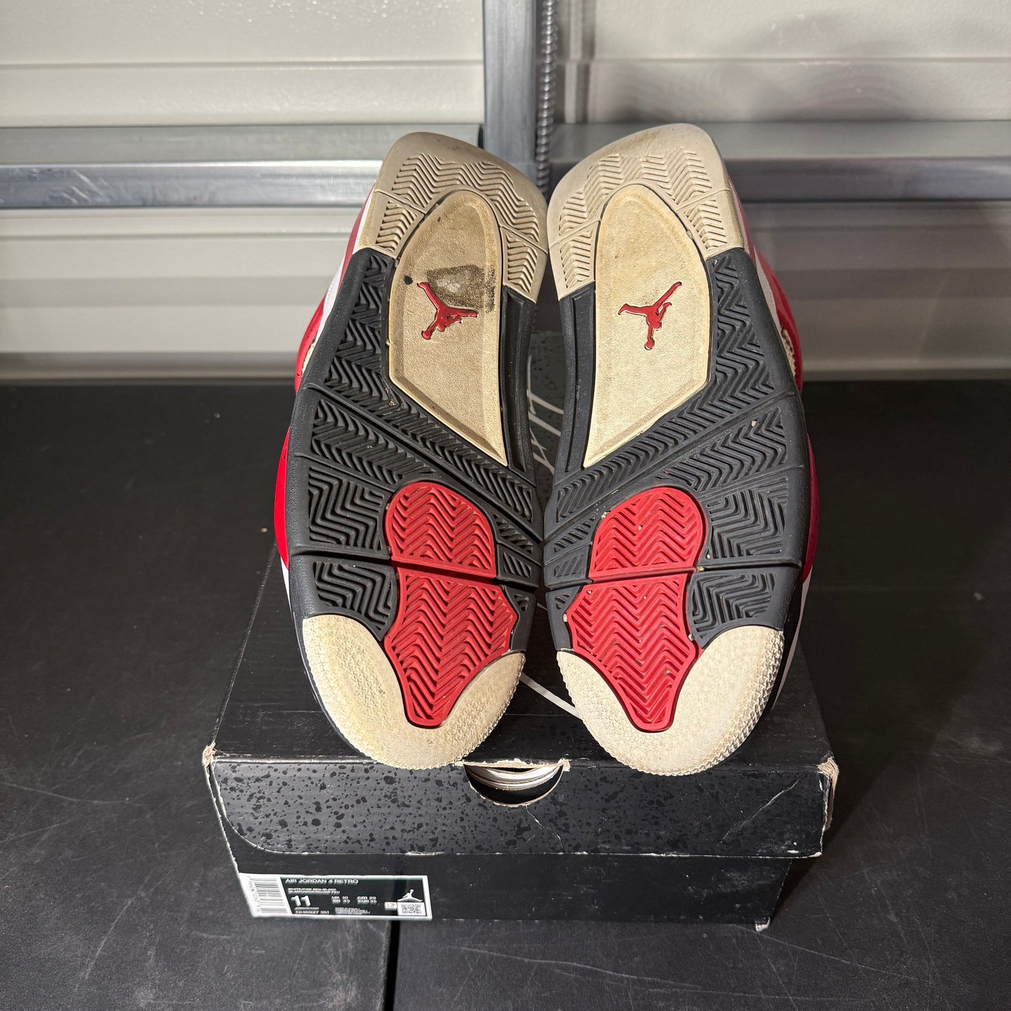 Size 11 - AJ 4 Retro Red Cement
