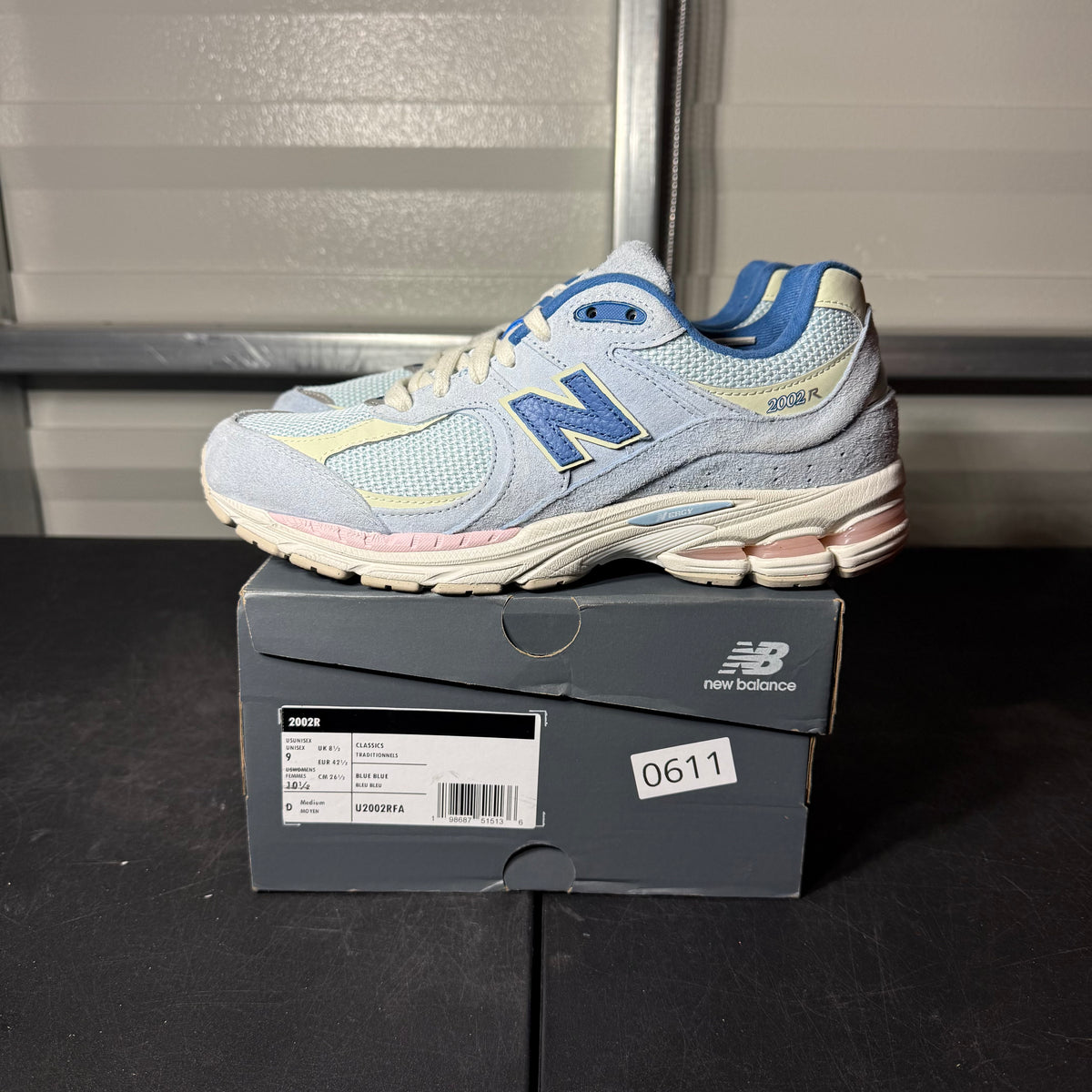 Size 9 - New Balance 2002R Pastel Blue Green