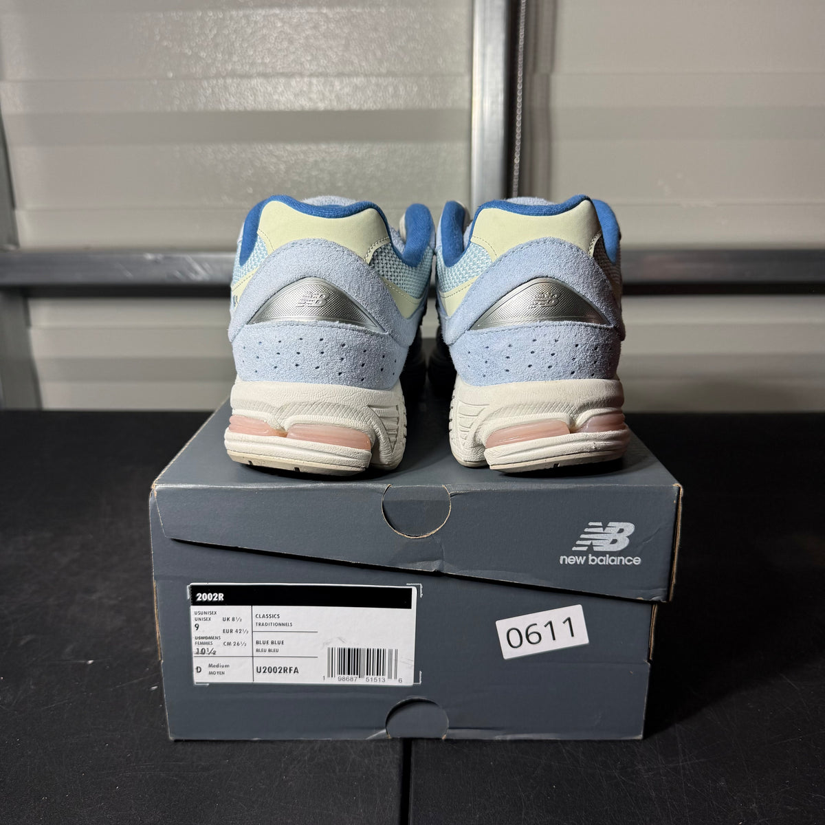 Size 9 - New Balance 2002R Pastel Blue Green