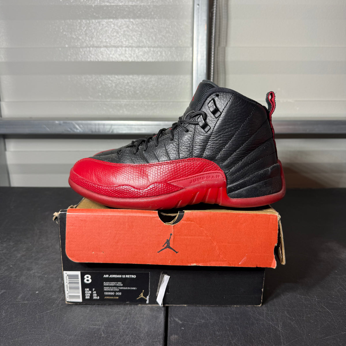 Size 8 - AJ 12 Flu Game