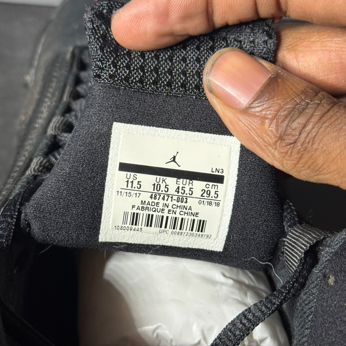 Size 11.5 - AJ 14 Last Shot