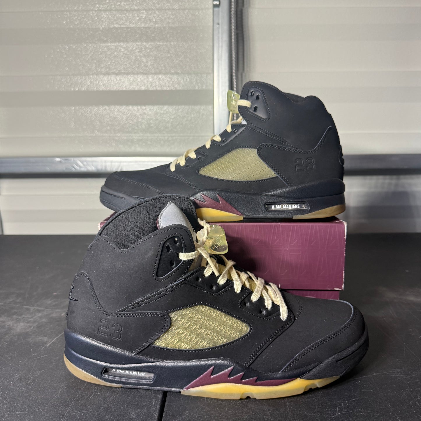 Size 11 - AJ 5 Retro A Ma Maniére Dusk