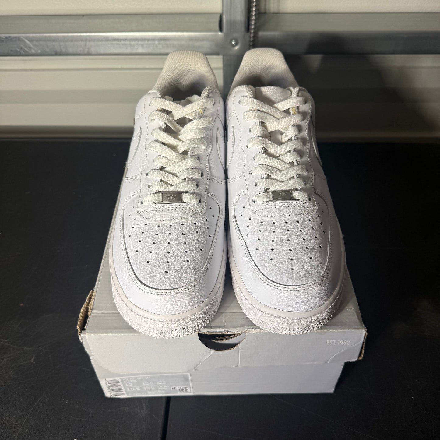 Size 12 - AF 1 '07 White