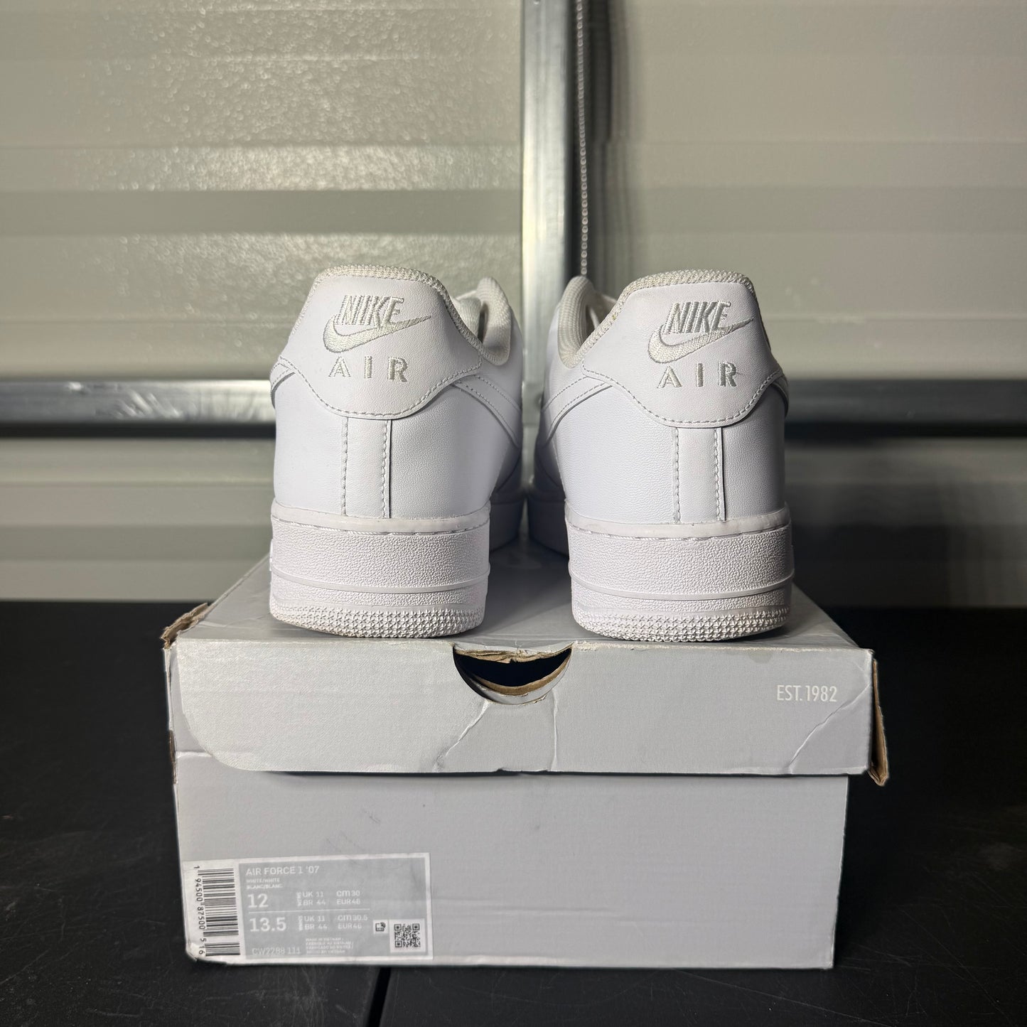 Size 12 - AF 1 '07 White