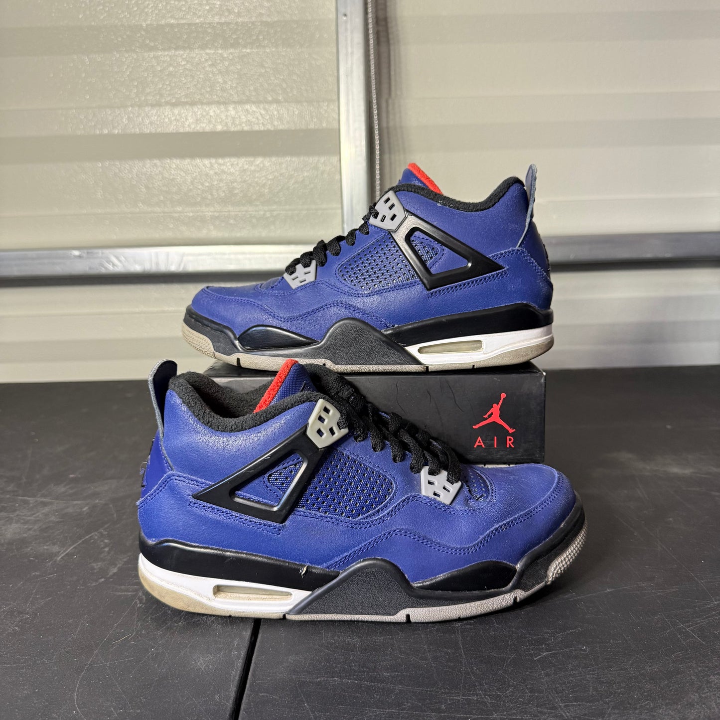 Size 7Y - AJ 4 Retro Winterized Loyal Blue
