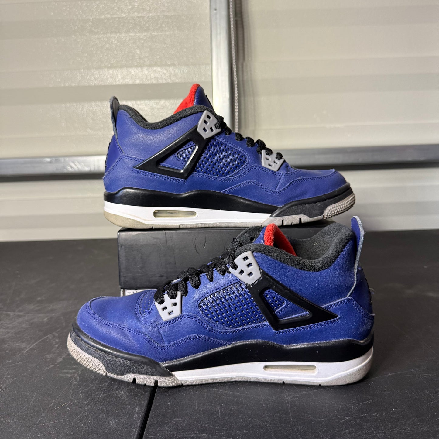 Size 7Y - AJ 4 Retro Winterized Loyal Blue
