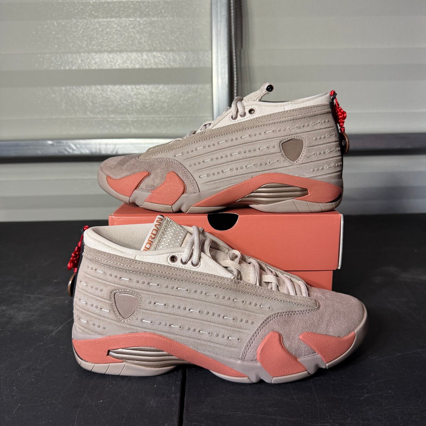 Size 8 - CLOT AJ 14 Retro Low Terracotta