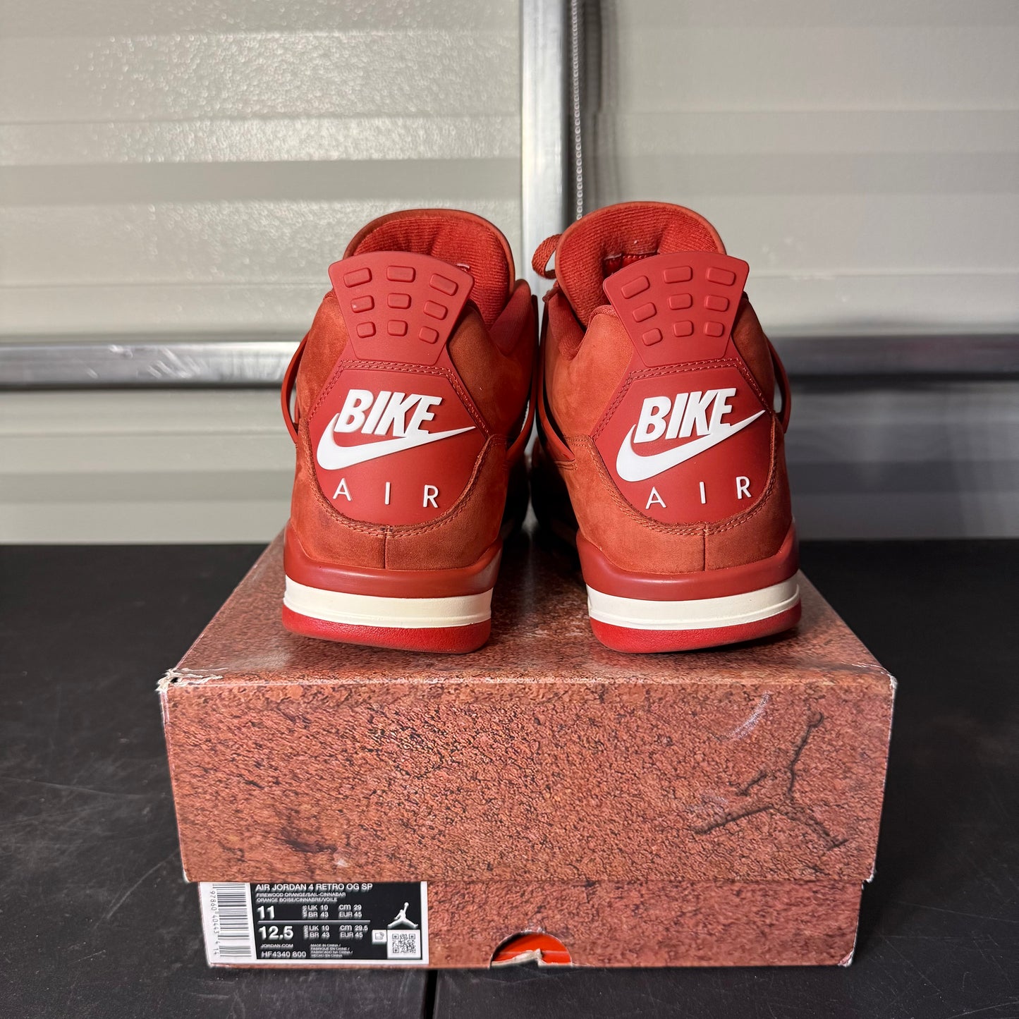 Size 11 - AJ 4 Retro Nigel Sylvester Brick by Brick